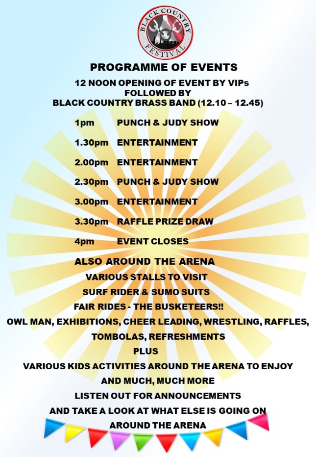 Gornal Fun Day Event Programme 28 June 2025